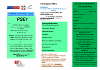 Flyers Formation PSE1-2023